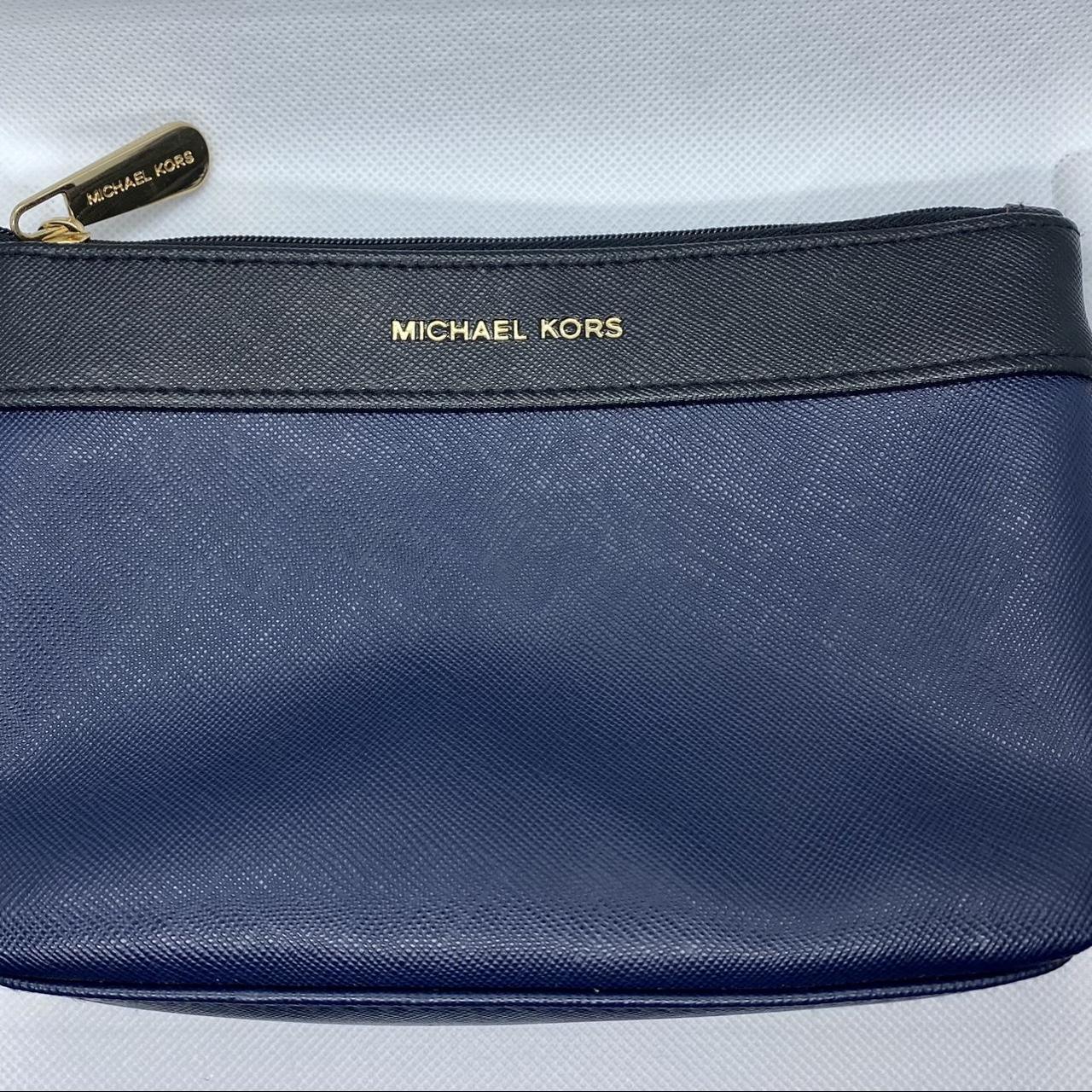 Michael Kors Women's Navy Wallet-purses | Depop