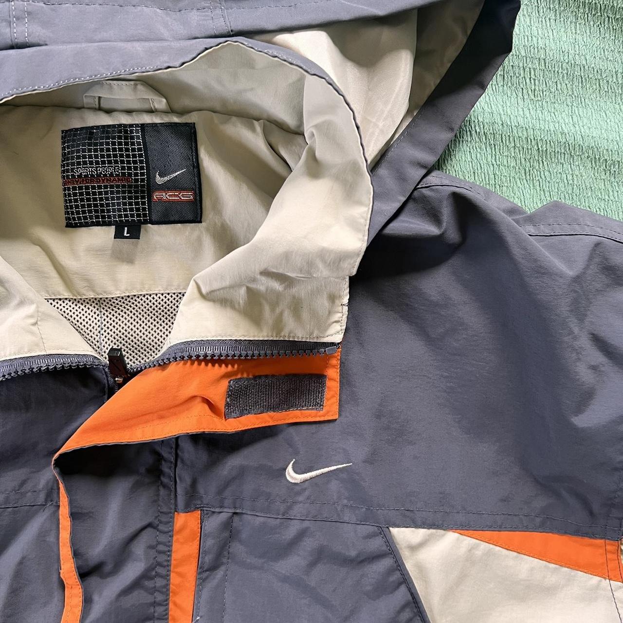 Nike ACG Rain Jacket Size LRG Measurements 25” X... Depop