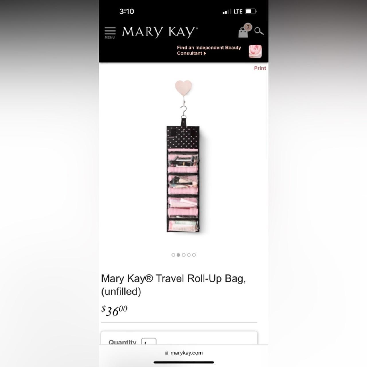 Mary Kay® Travel Roll-Up Bag (unfilled)