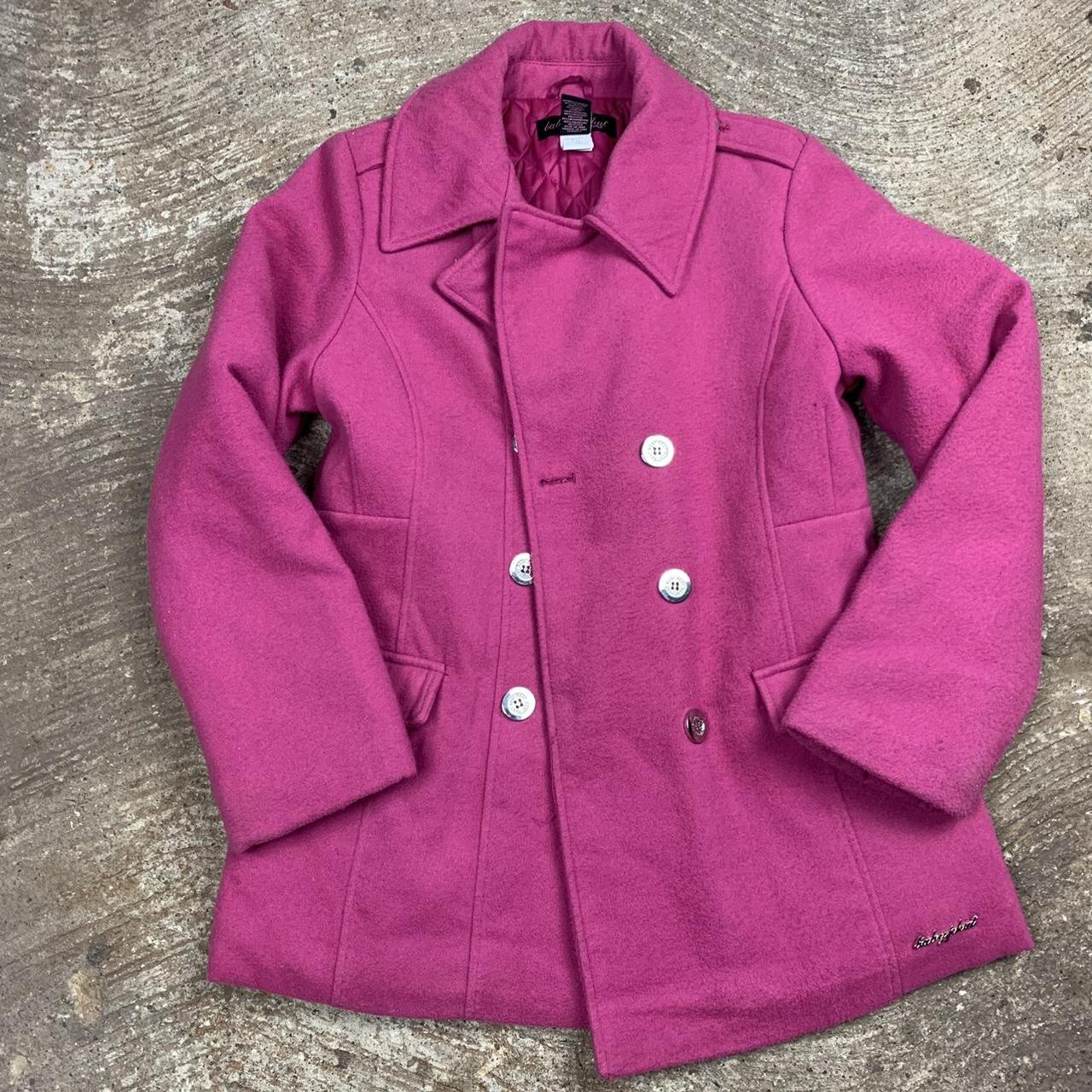 Hot best sale pink peacoat