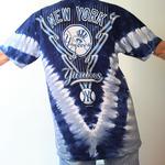 Liquid Blue, Shirts & Tops, New York Yankees Tie Dyed Tshirt Like New