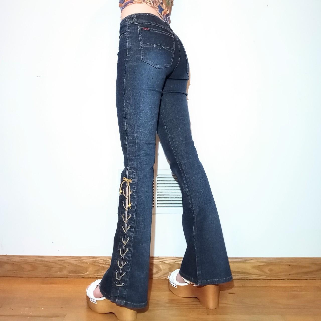 mudd lace up jeans