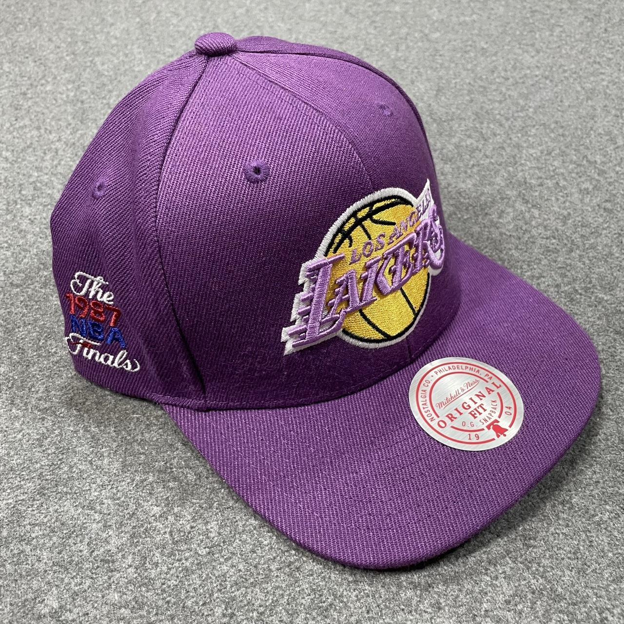 Mitchell & Ness 1987 NBA Finals Trucker Hat