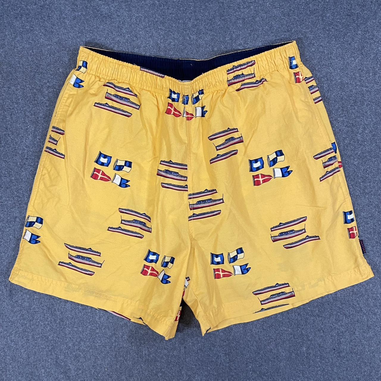 Jantzen Men's Yellow Shorts | Depop