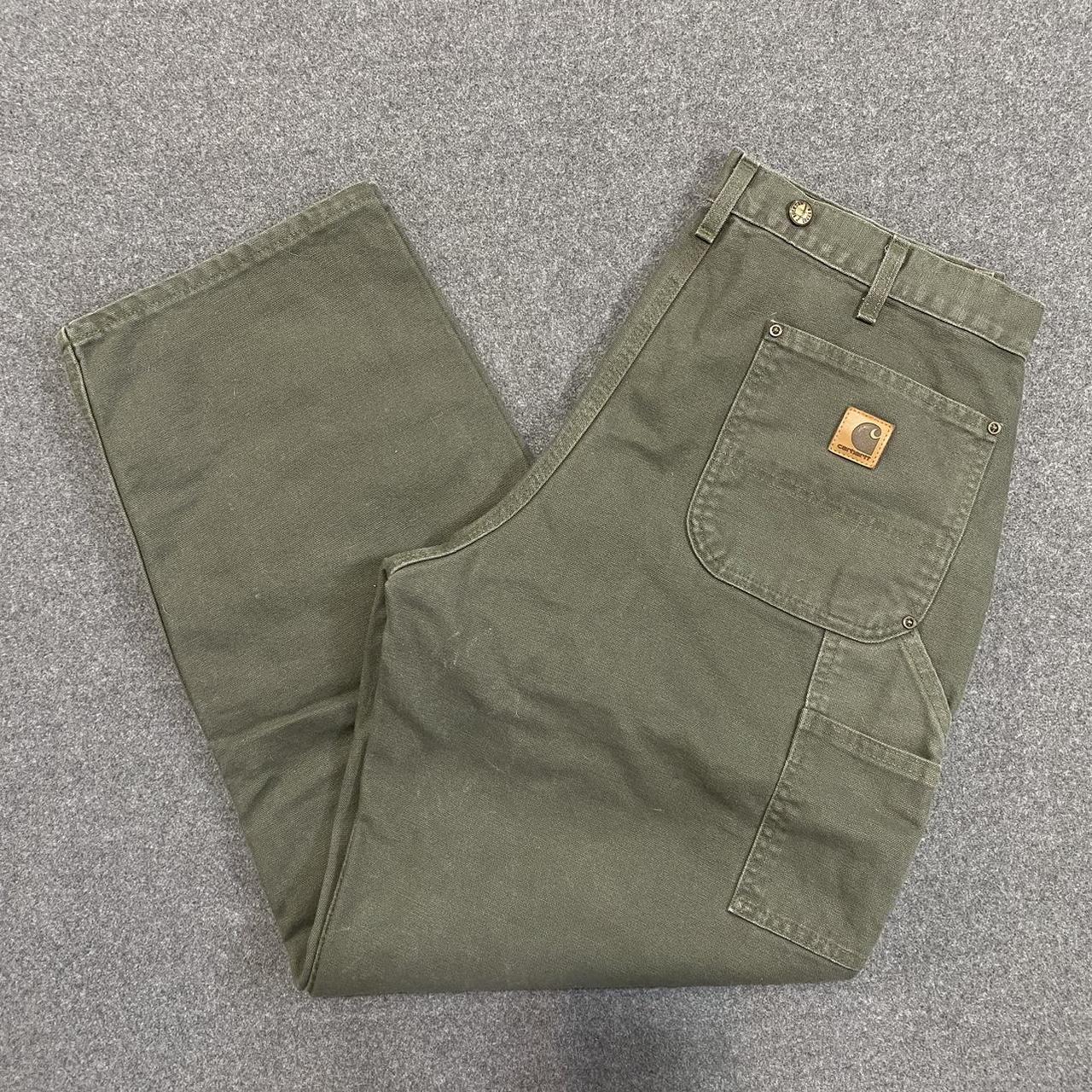 Carhartt Double Knee Pants Carhartt Double Front... - Depop