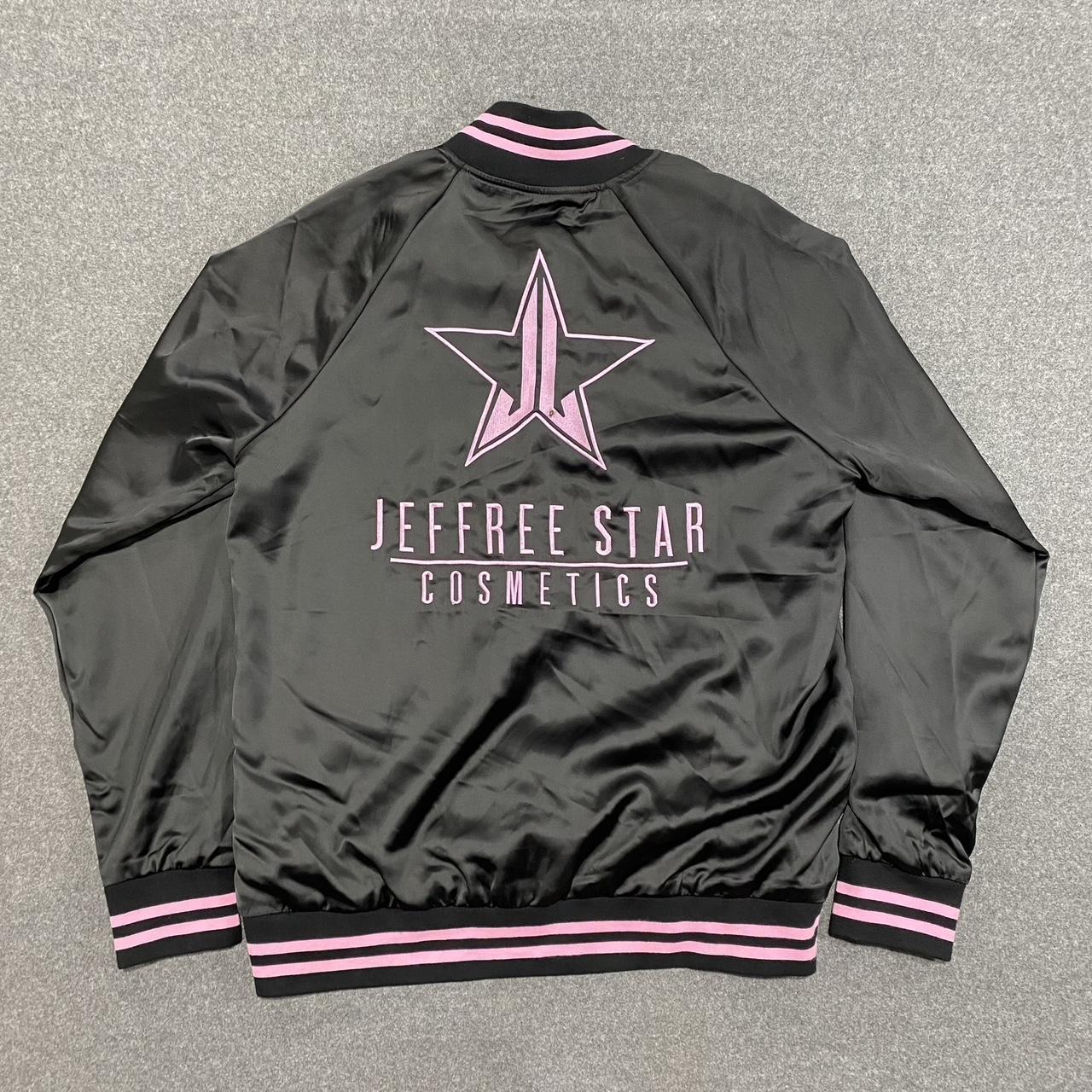 Satin Jacket Jeffree Star Satin Bomber - Size... - Depop