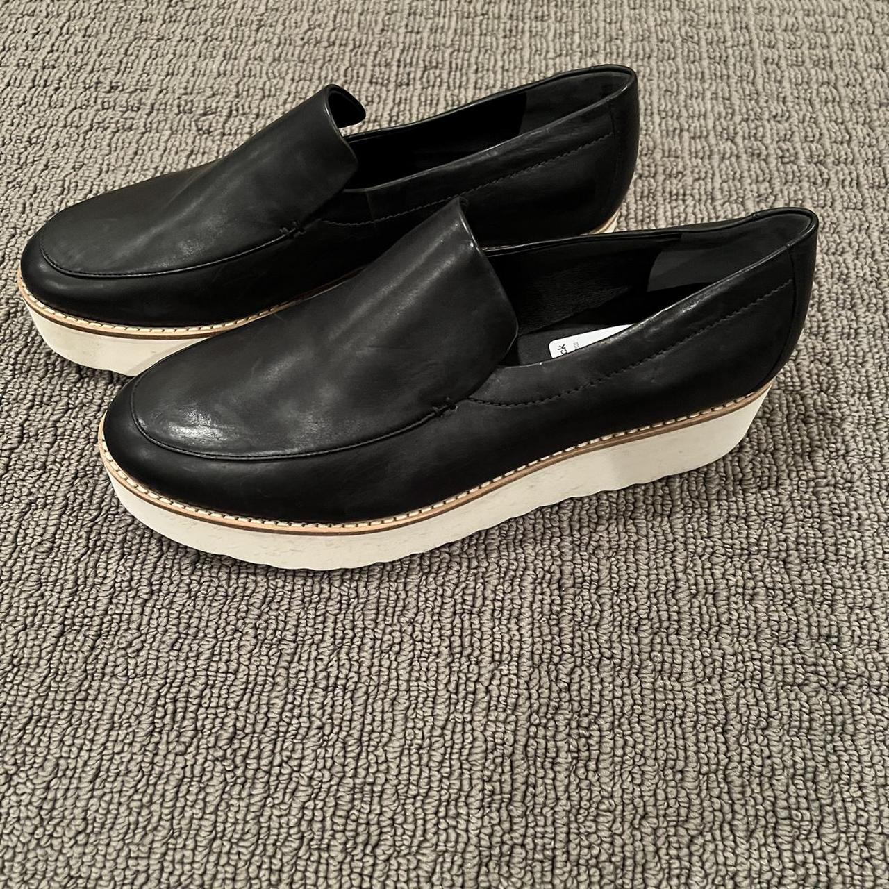 vince platform loafers