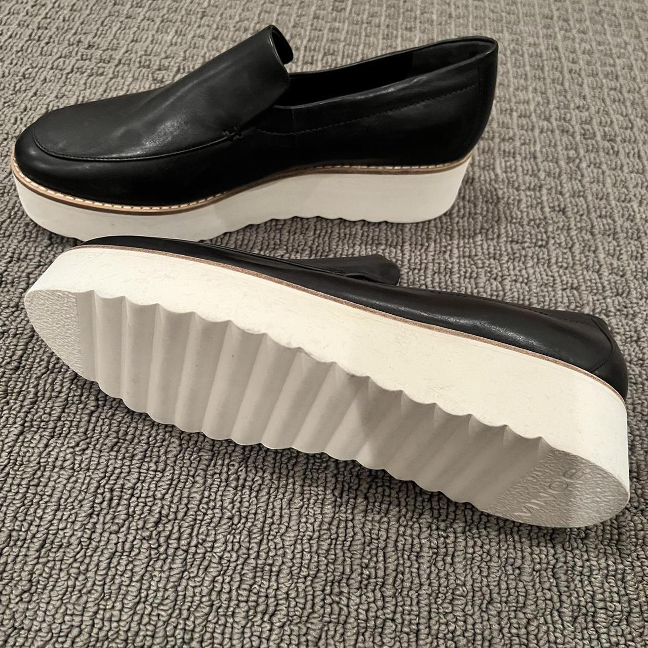 vince platform loafers