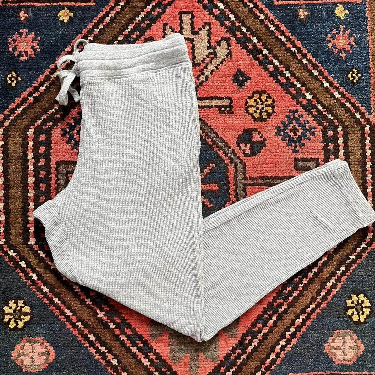 Aritzia tna waffle jogger in Heather Dover grey Depop