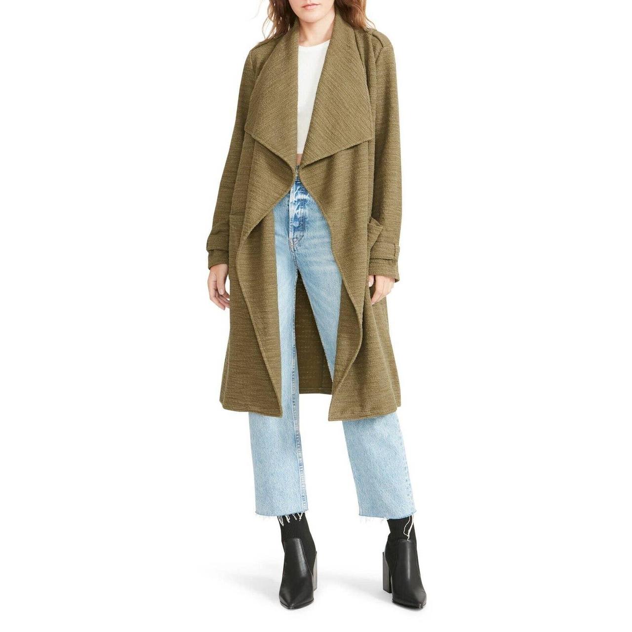 Revolution drapey bouclé 2025 trench coat bb dakota