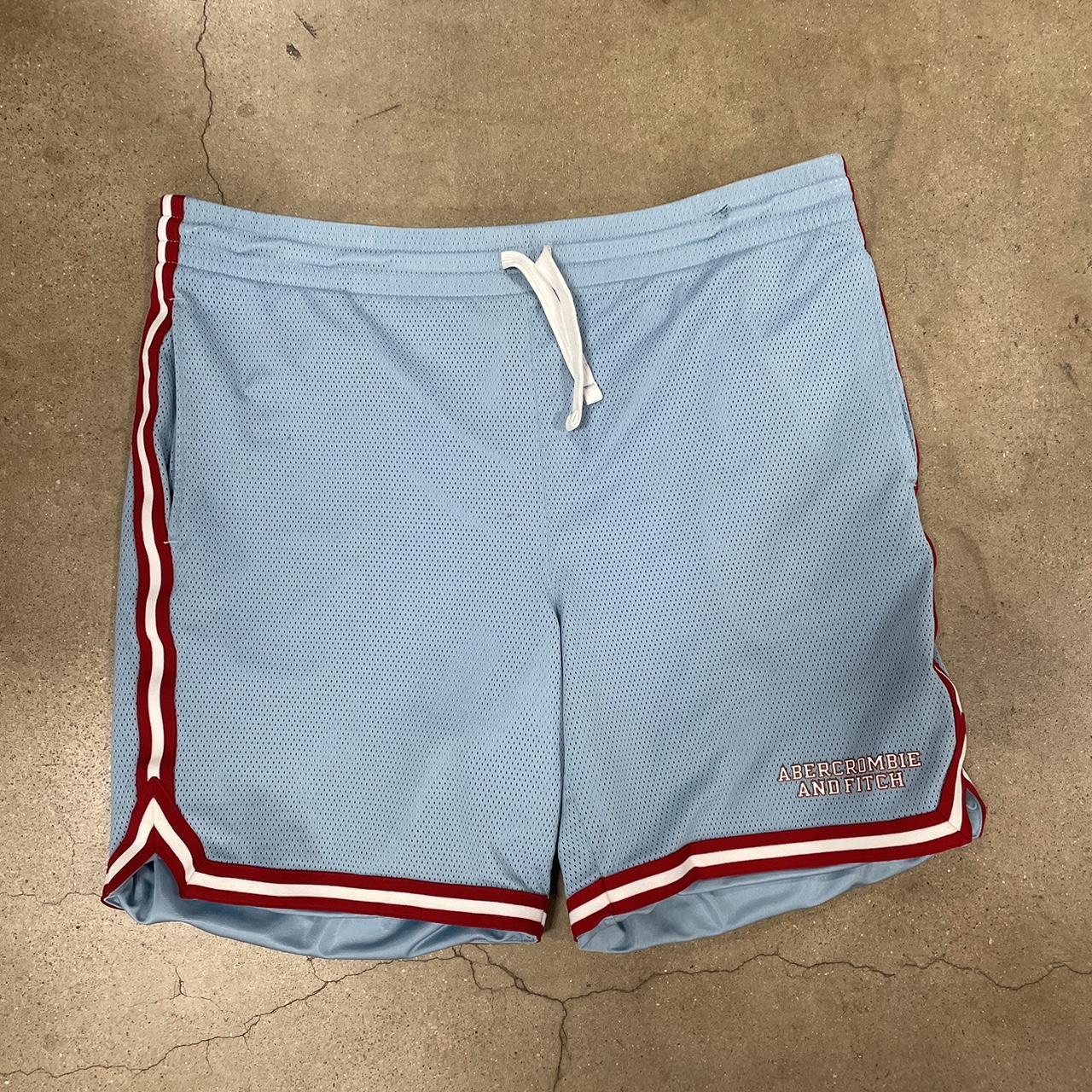 Men's Blue and Red Shorts | Depop