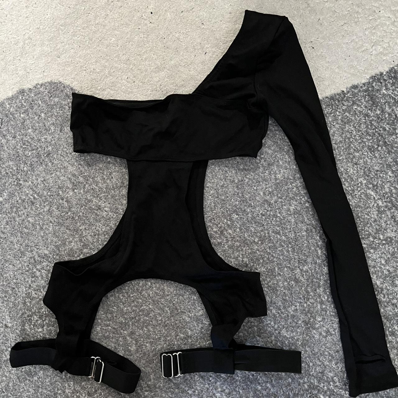 Dolls Kill  Club Exx Techno Bodysuit With Single - Depop