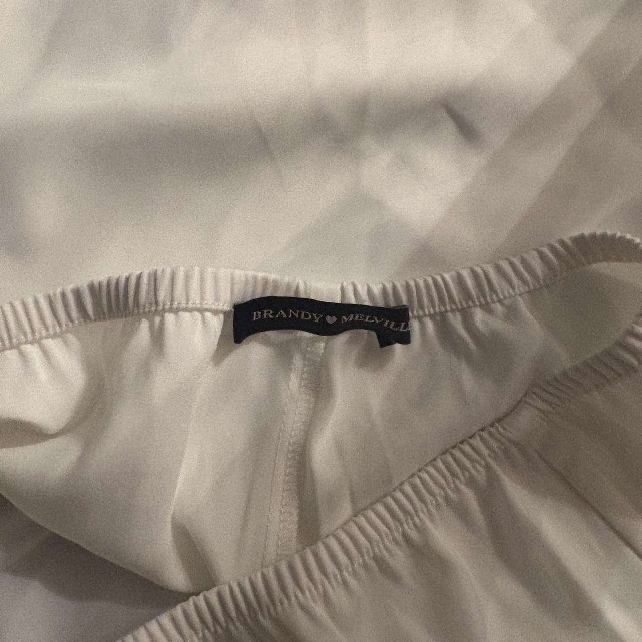 Brandy Melville Women's Skirt - White/Cream - XS … - image 2