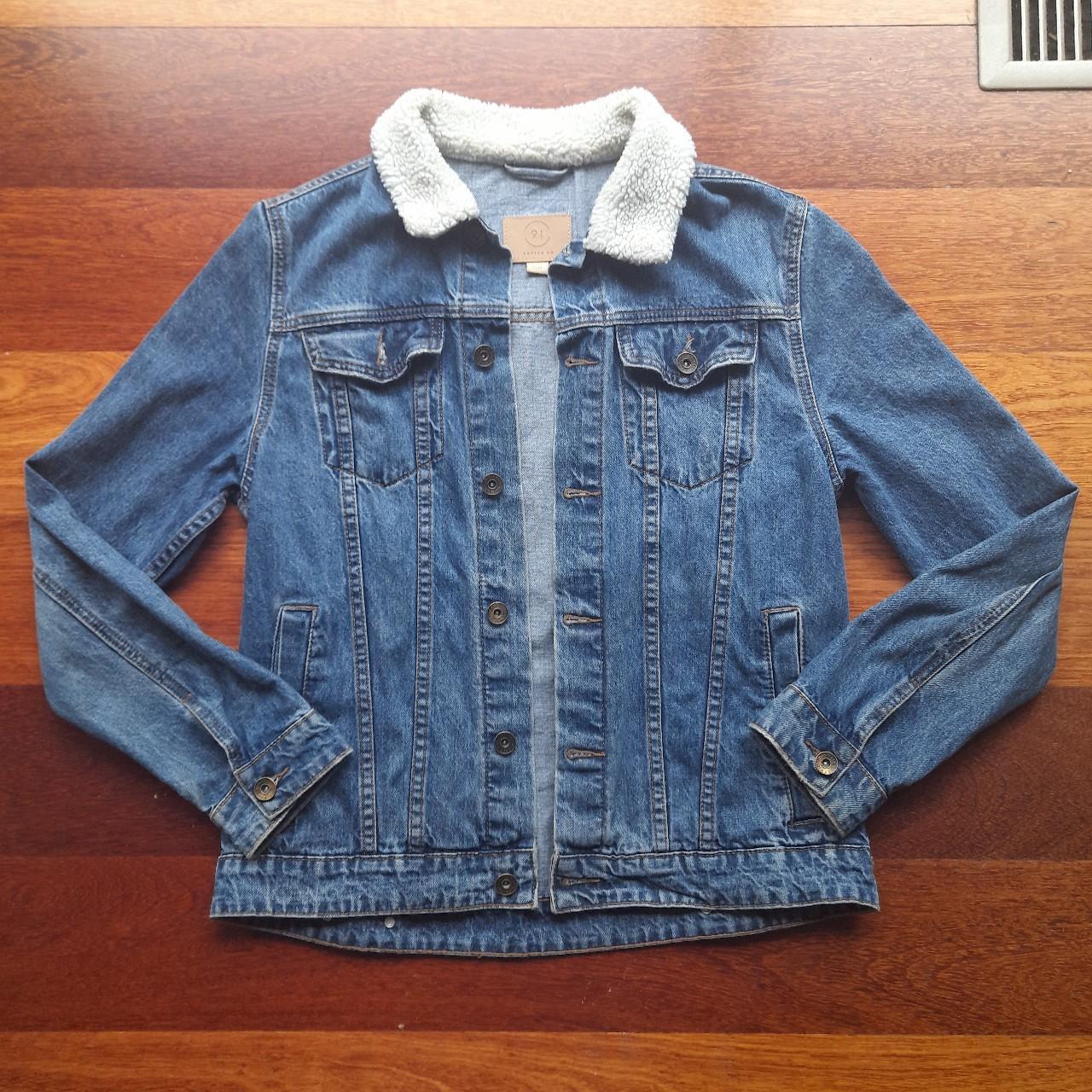 Men's denim jacket, Size S Depop