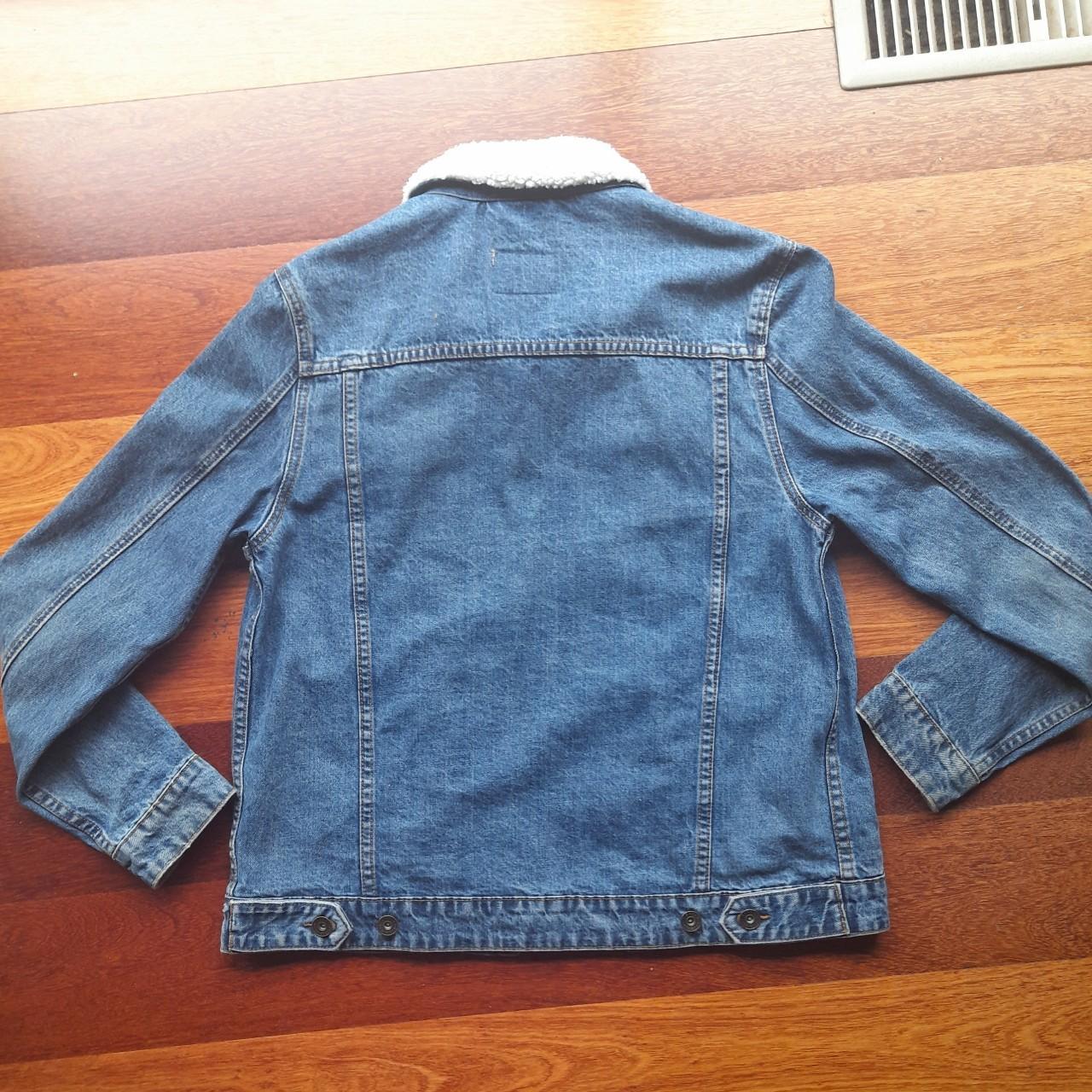 Men's denim jacket, Size S Depop