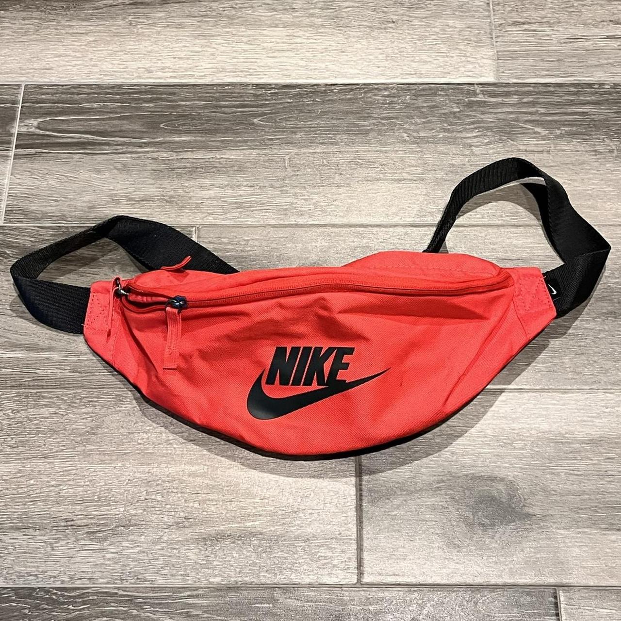 Red nike bum discount bag