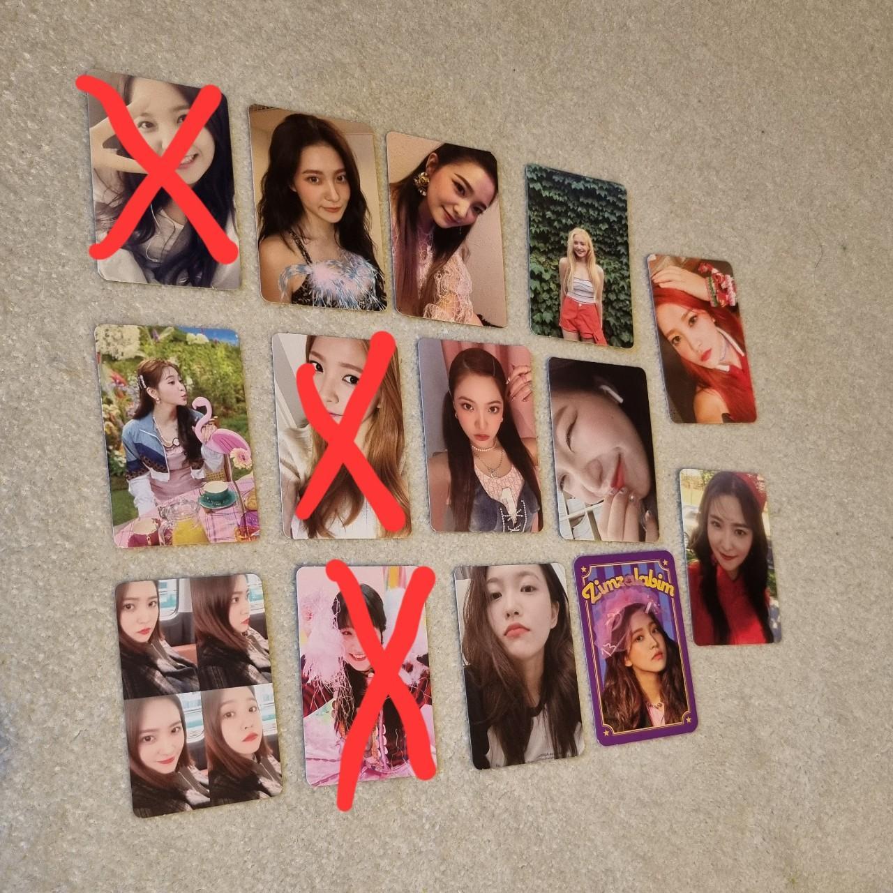 WTS red velvet yeri photocards. prices below.... - Depop