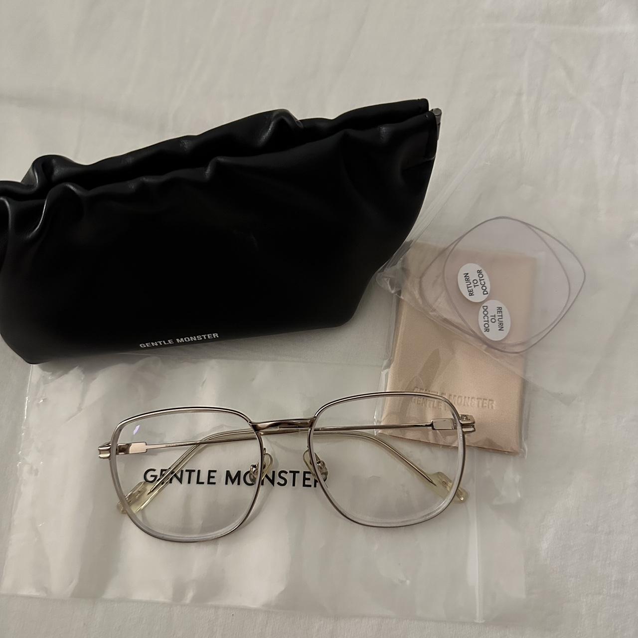 Gentle Monster Onil 031 Eyeglasses Gold Prescription... Depop