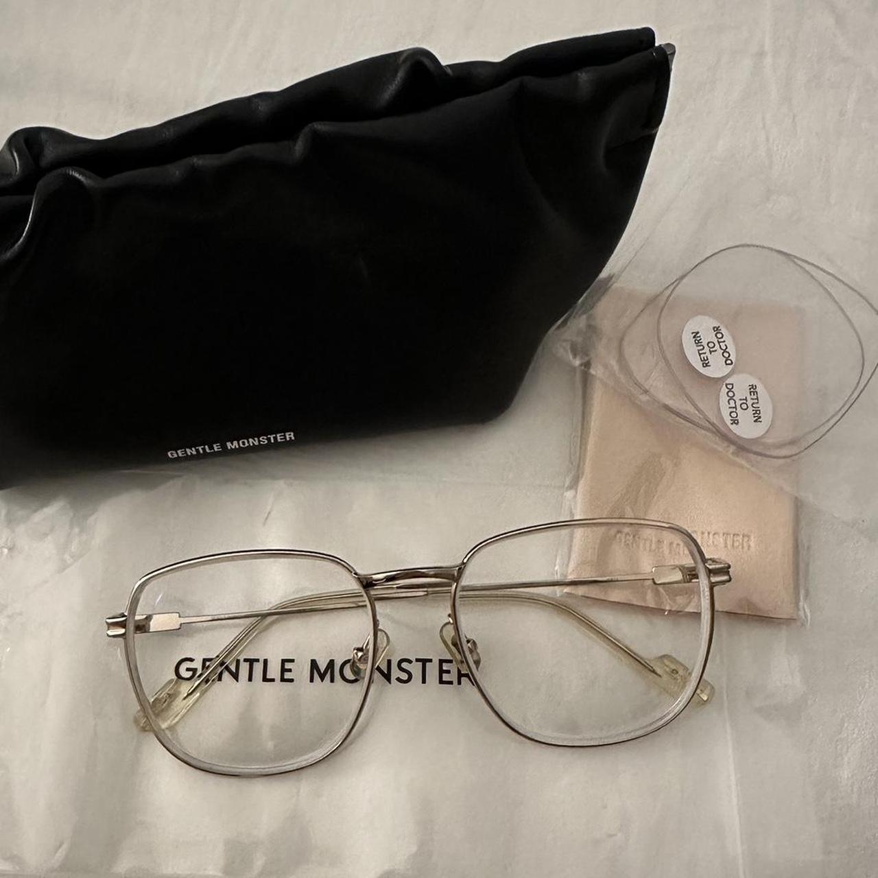 Gentle Monster Onil 031 Eyeglasses Gold Prescription... Depop