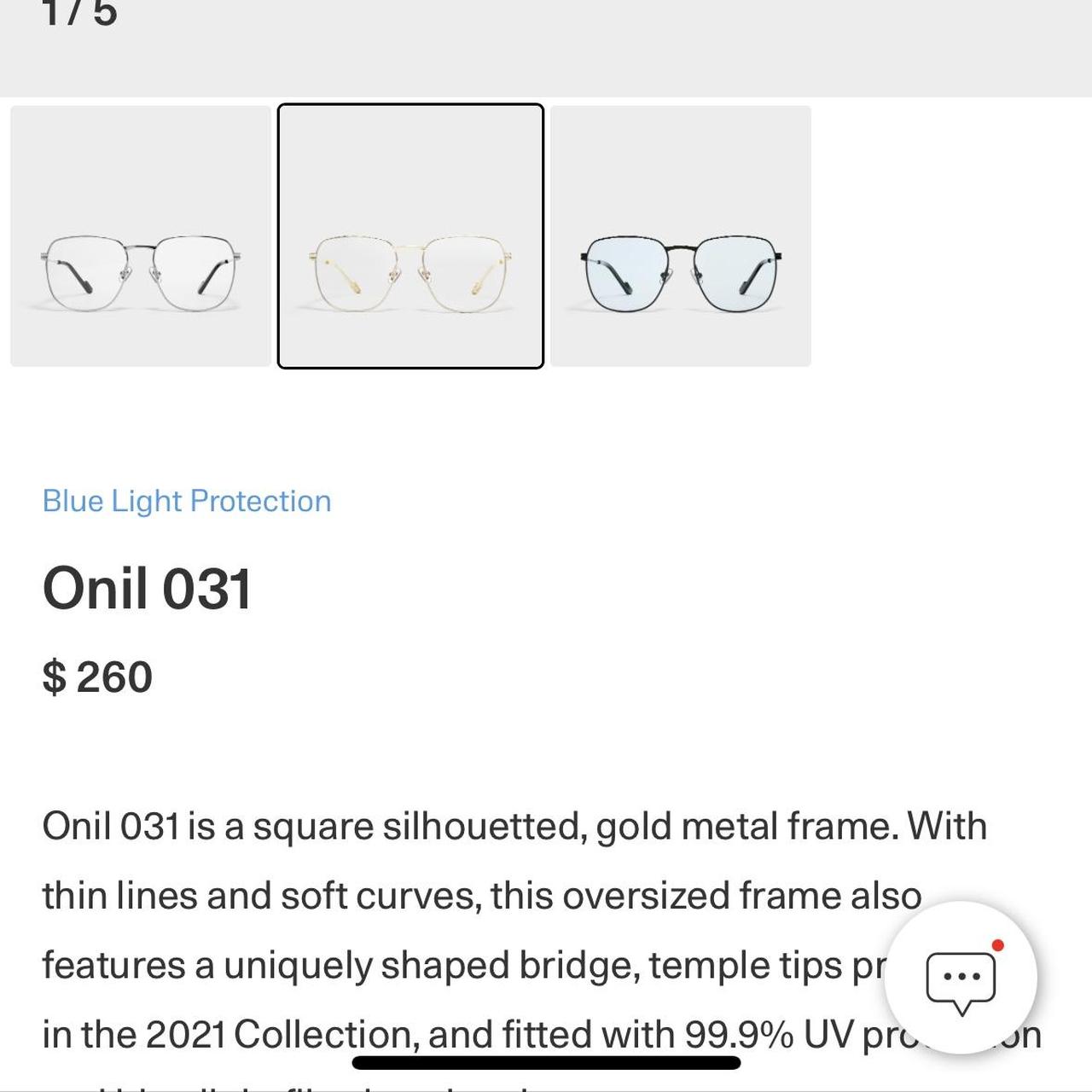 Gentle Monster Onil 031 Eyeglasses Gold Prescription... Depop
