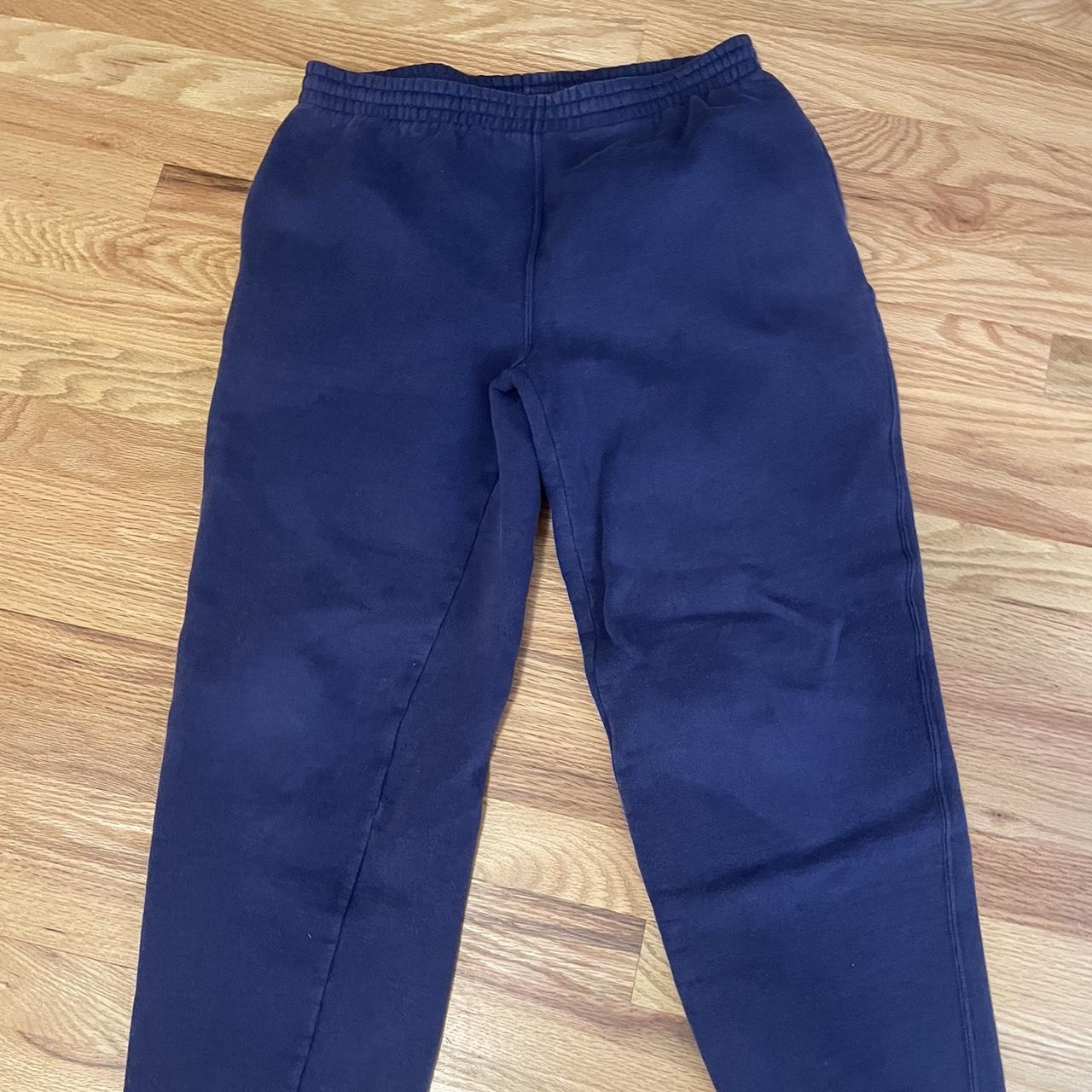 Eddie Bauer Men's Navy Joggerstracksuits Depop