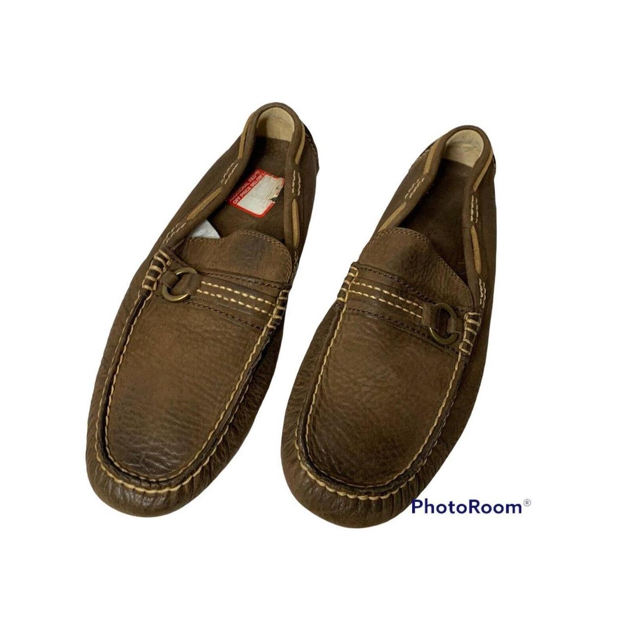 FRYE Westring Brown Sz 8.5 M Men Driving Moccasin