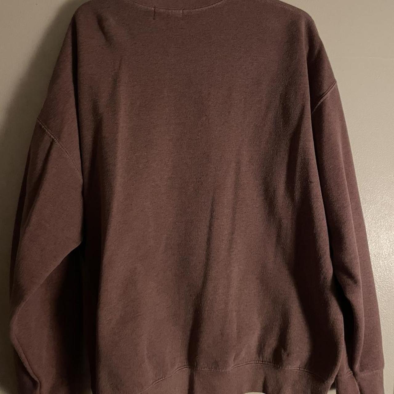 Topman Men's Burgundy Sweatshirt (4)