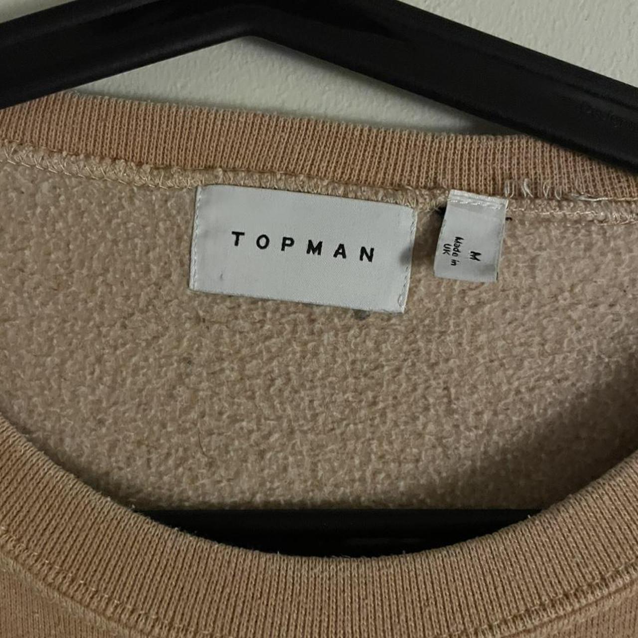 Topman Men's Tan Sweatshirt (3)