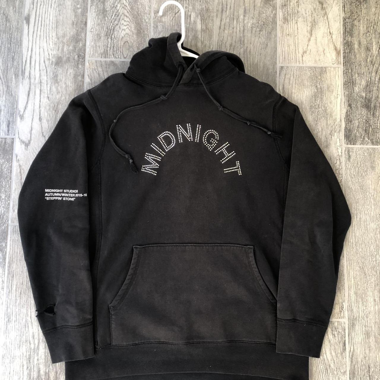 Midnight studios sale crystal logo hoodie