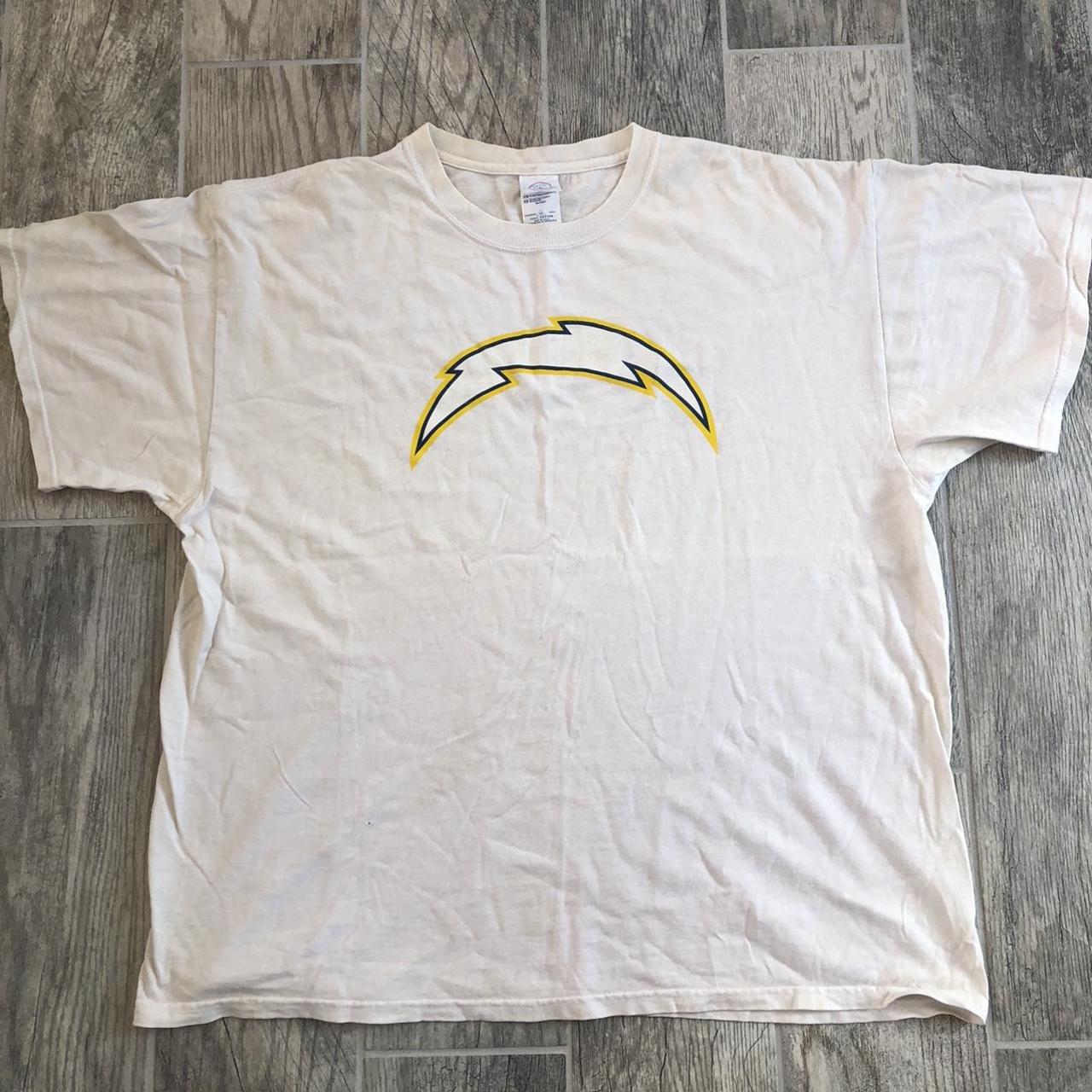 San Diego Chargers tee Size: XL Condition: 8/10, - Depop