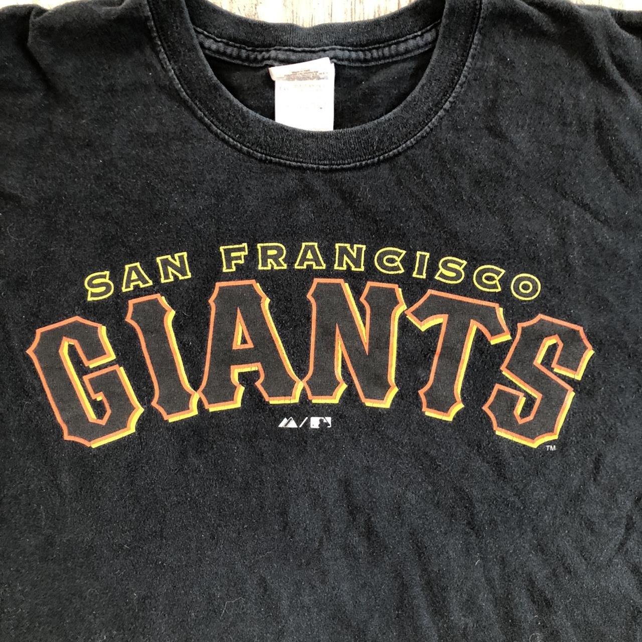 Men's San Francisco Giants orange size XL T-shirt - Depop