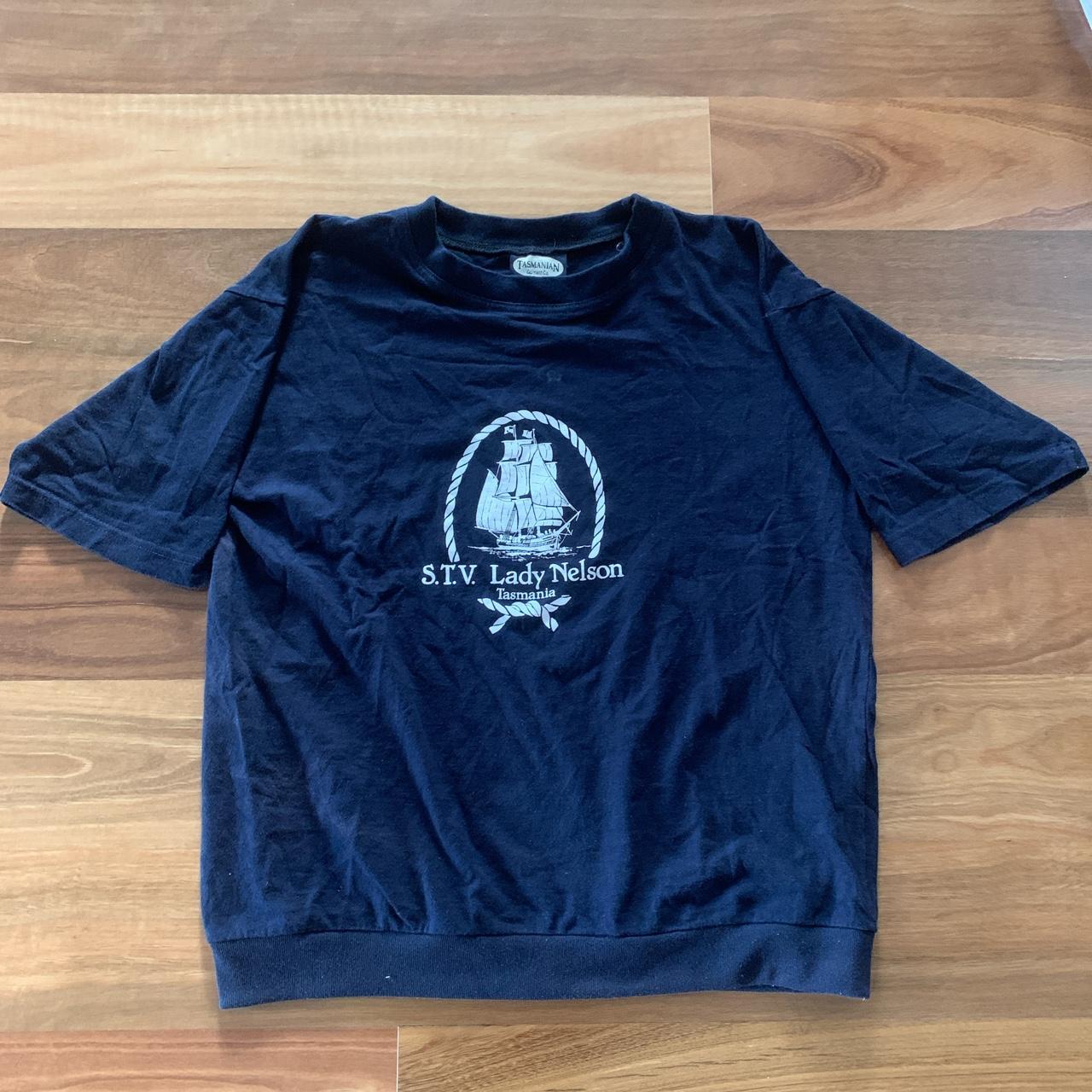 Tasmanian Gorment Co. vintage oversized T-shirt -... - Depop