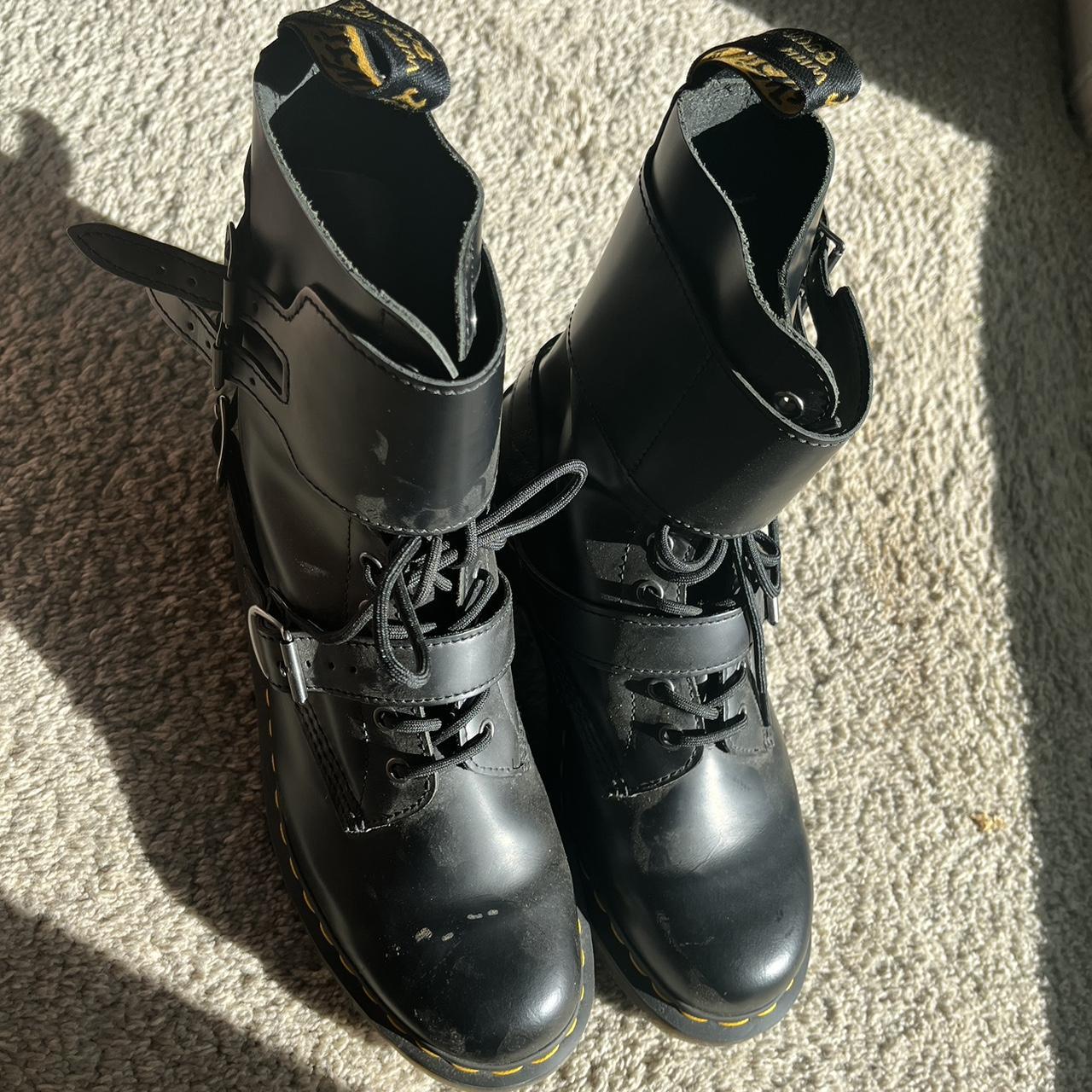 1490 Joska Smooth Doc Martens they re too big for. Depop