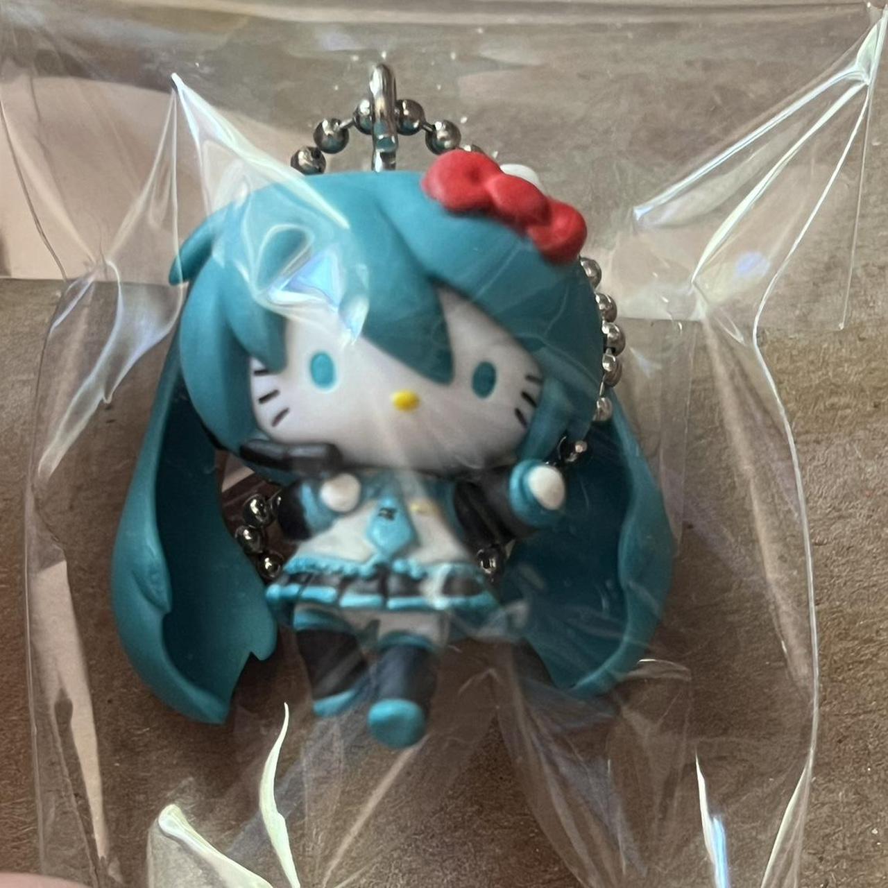 Rare Hatsune Miku × Hello Kitty 2012 key ring 🕸️ | Depop
