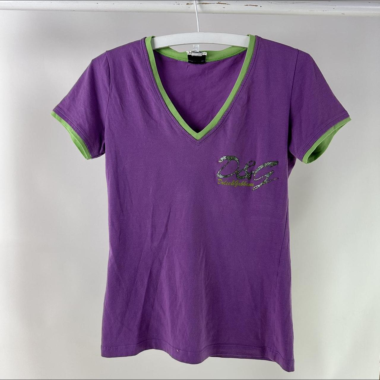 D&G V-neck top size purchases XS