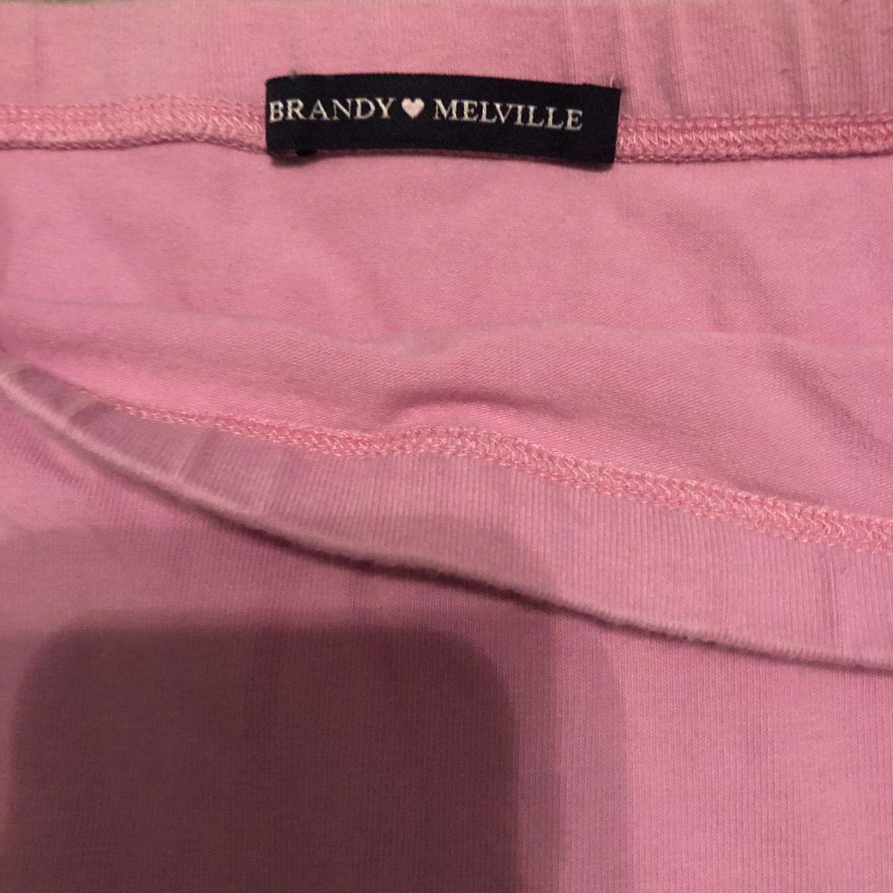 Brandy Melville Bubblegum pink biker shorts Form... Depop