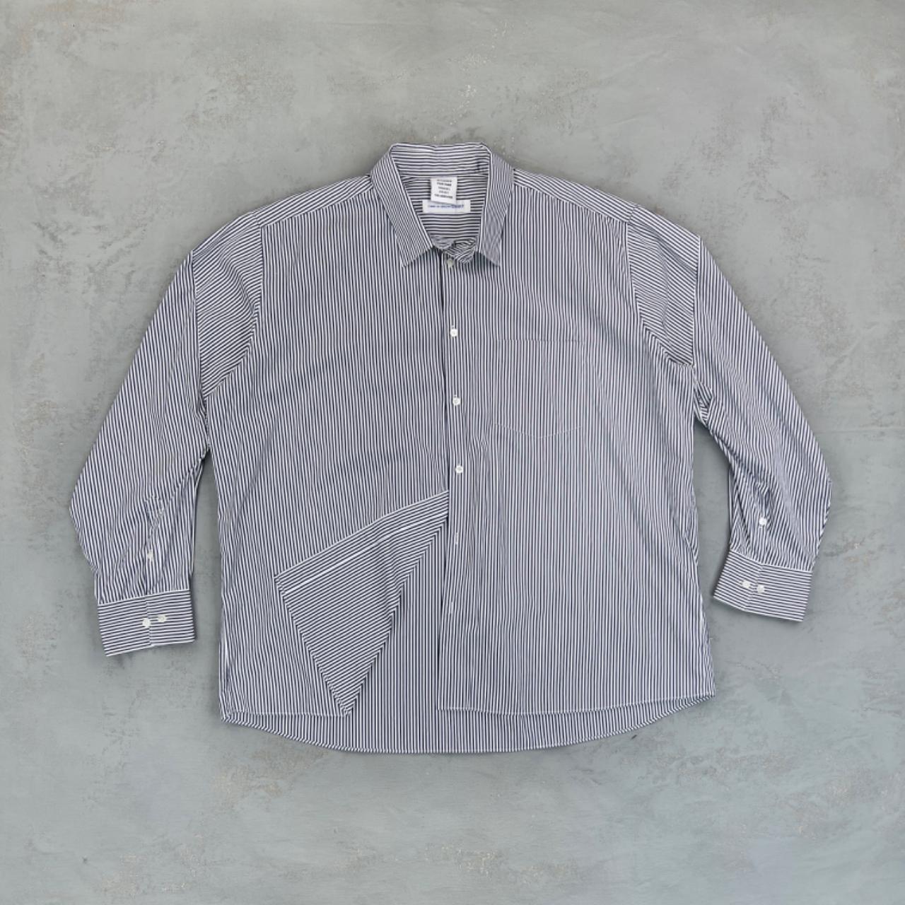 Comme des Garçons Women's Shirt Blue/White M – VETEMENTS x