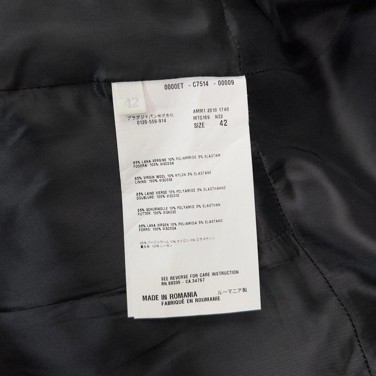 Miu Miu Women's Blazer Jacket - Grey - 6 – MIU MI… - image 4