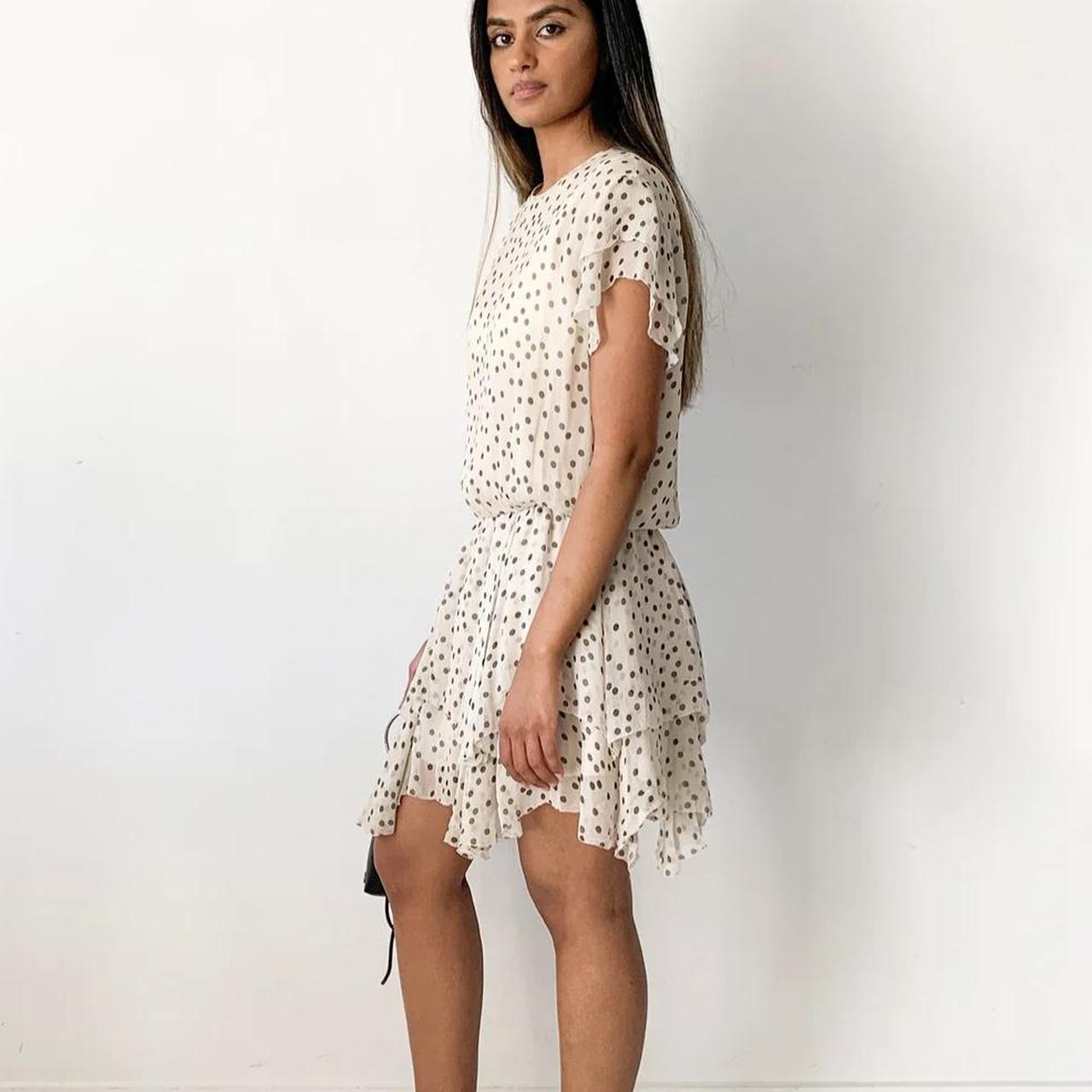 SIR ISABELLA RUFFLE MINI DRESS Would best fit a size... - Depop