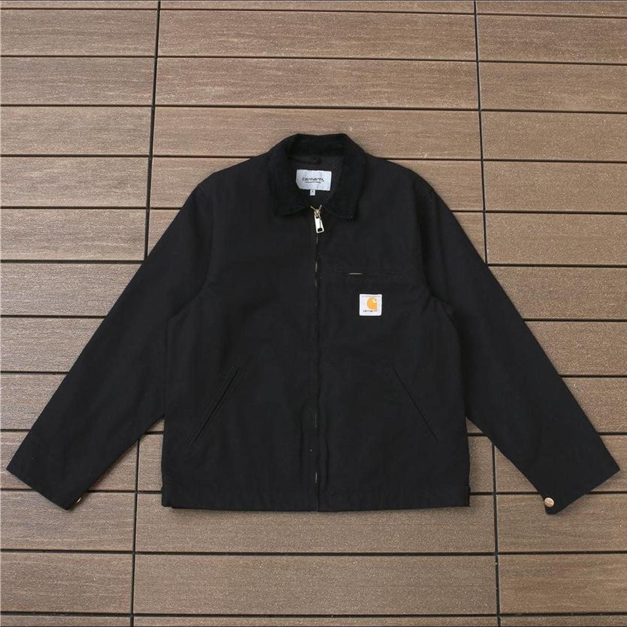Carhartt Men's Black Jacket Depop