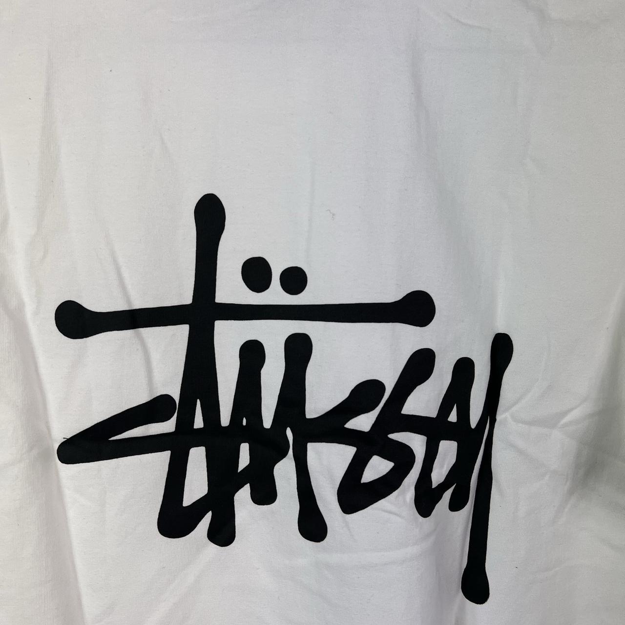 Stussy logo print t shirt 🔥 Size - small Condition... - Depop
