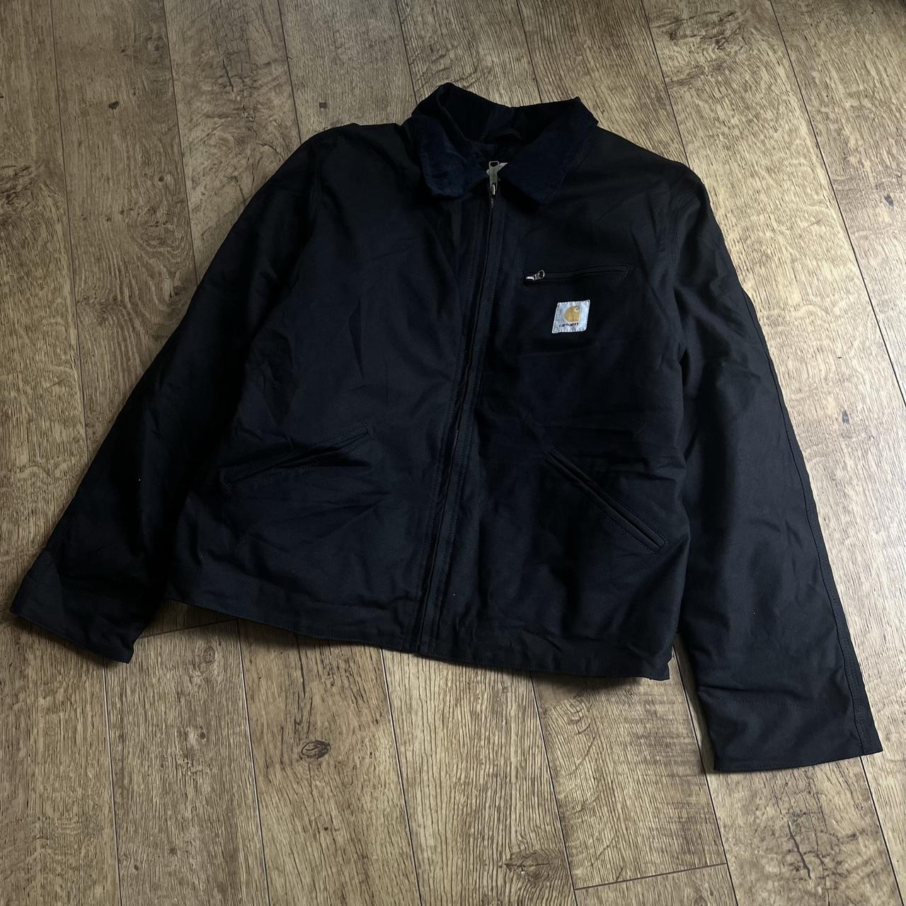 Carhartt Detroit Jacket Black RARE 🔥 50% OFF... - Depop