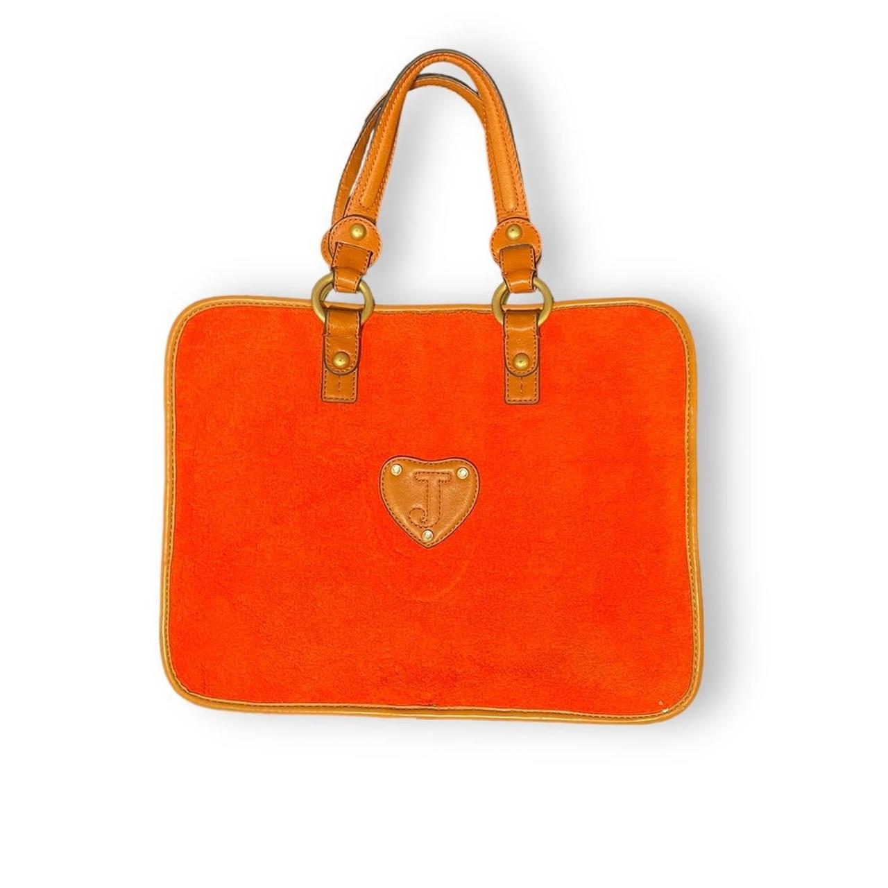 Juicy Couture Orange and Yellow Laptopcasesbag Depop