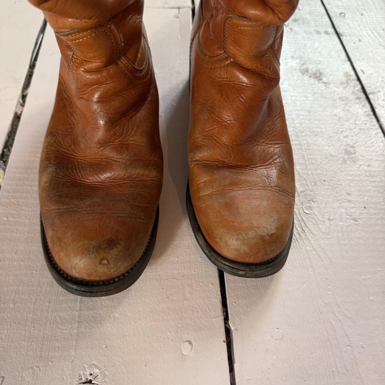 Frye Women's Boots - Brown/Tan - US 7.5 – 7.5 70s… - image 5