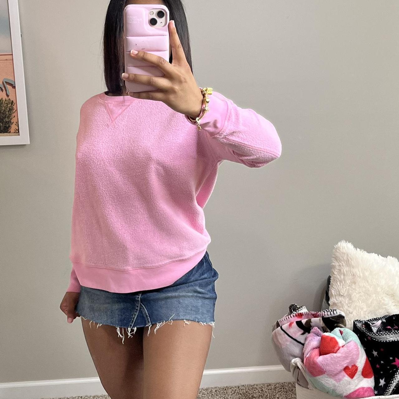 American eagle pink online sweatshirt