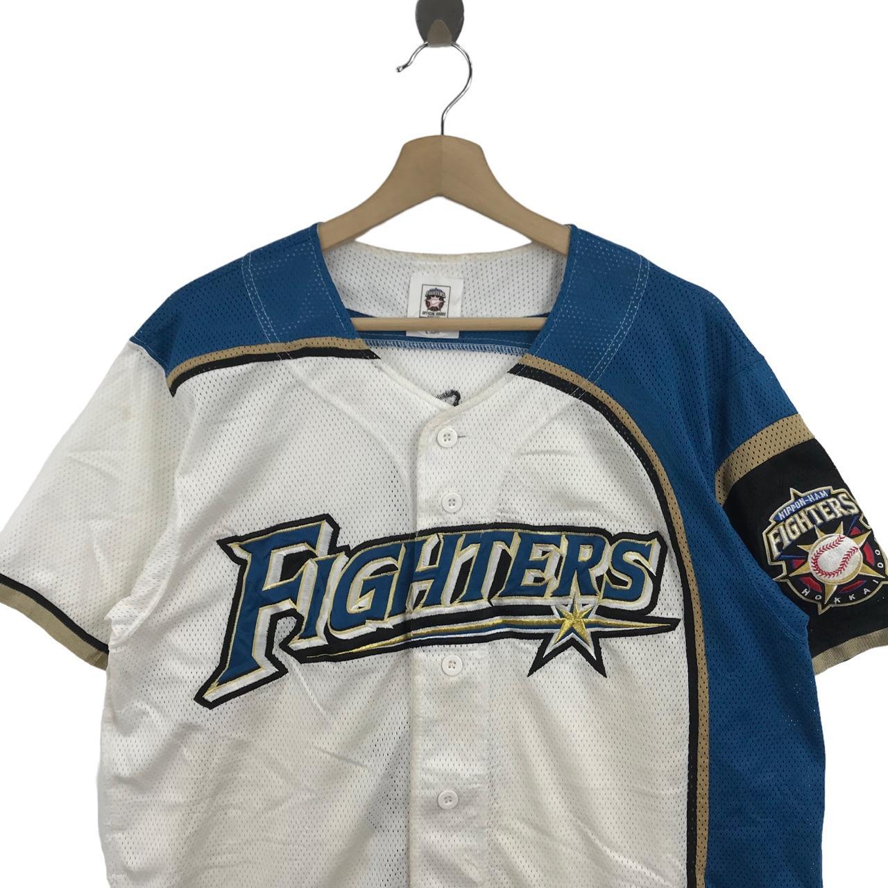 SweetSquareStore Nippon Ham Fighters Shirt Vintage Hokkaido Nippon-Ham Fighters #23 Nioka Japan Baseball Uniforms Size S