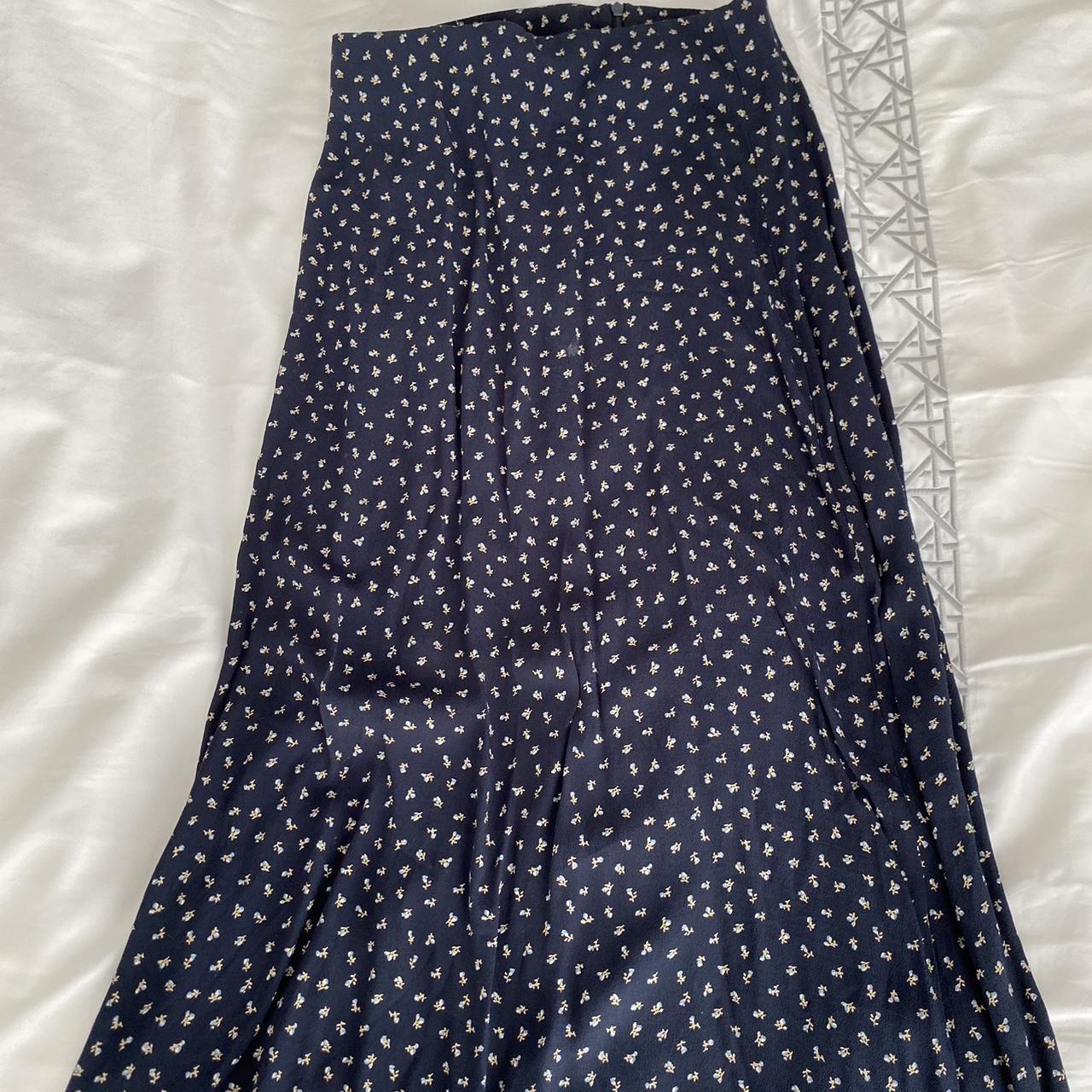Brandy Melville Midi Skirt So cute low rise or mid... - Depop