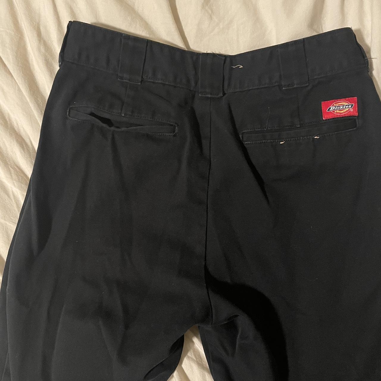size 7/28” black dickies pants - Depop