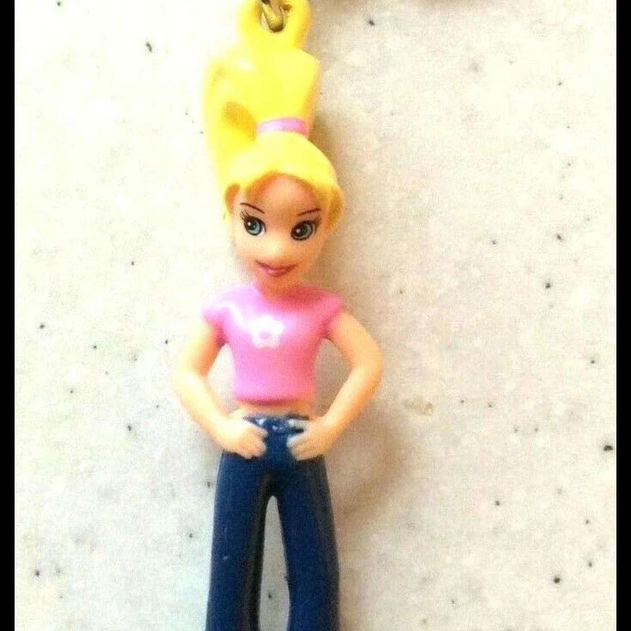 Polly pocket miniature doll Keyring brand... - Depop