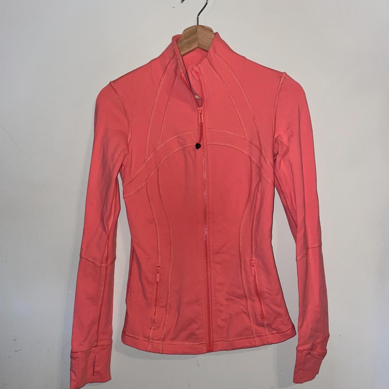 Lululemon Women's Pink Jacket Depop